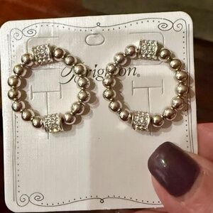 Brighton Meridian petite Hoop NWT